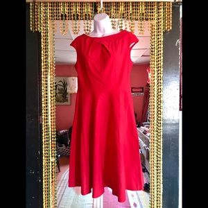 Cute vintage style red dress